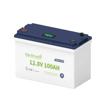 باتری لیتیومی 100 آمپر ساعت 12.8 ولت Go Green مدل GGESS/12.8V-100A